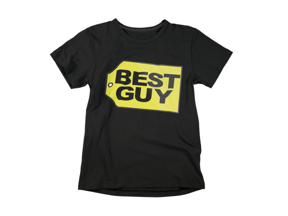 Level Up Clothing Co. "Best Guy" Best Man Wedding Party Shirt