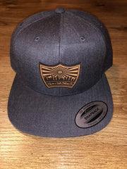 City on a Hill Clothing Co. Laser-engraved Leather Patch Hat