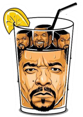 Level Up Clothing Co. "Ice T, Ice Cube" shirt