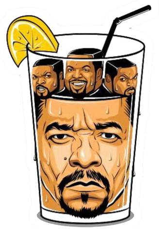 Level Up Clothing Co. "Ice T, Ice Cube" shirt