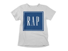 Level Up Clothing Co. "RAP" parody shirt